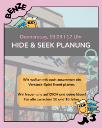 Hide & Seek Planung