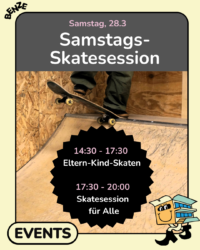 Samstags Skatesession